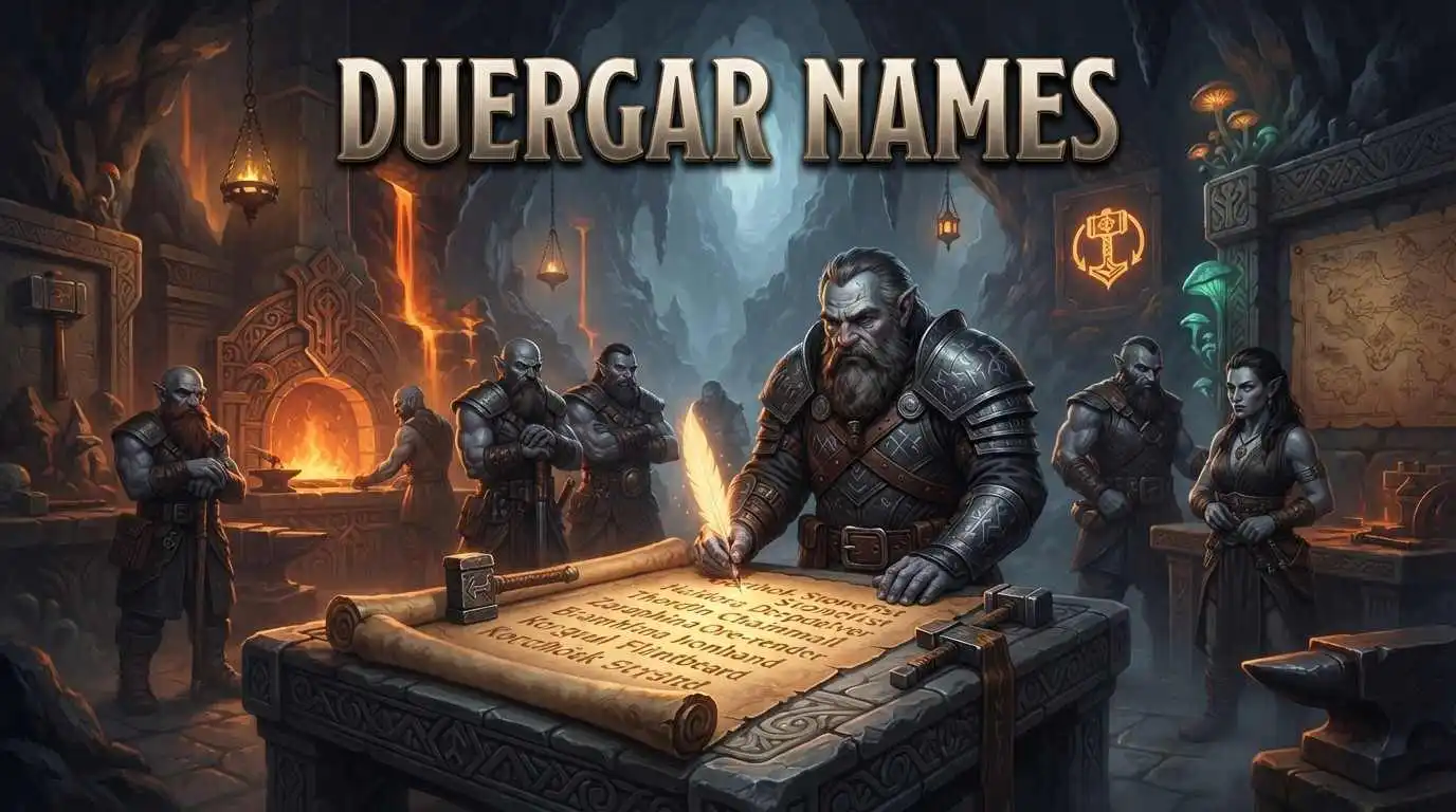 duergar names